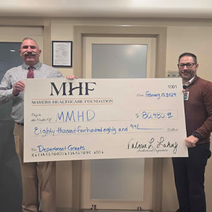 Mayers Healthcare Foundation Awards $80,480.99 in Department Grant Awards to Mayers Memorial Healthcare District.